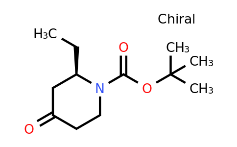 CAS 852051-06-0 | tert-butyl (2R)-2-ethyl-4-oxo-piperidine-1-carboxylate