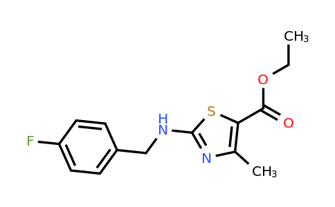 CAS 852217-69-7 | ethyl 2-{[(4-fluorophenyl)methyl]amino}-4-methyl-1,3-thiazole-5-carboxylate