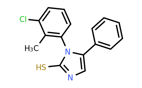 CAS 852217-72-2 | 1-(3-chloro-2-methylphenyl)-5-phenyl-1H-imidazole-2-thiol