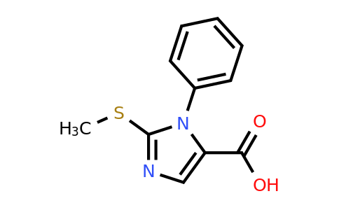 CAS 852217-76-6 | 2-(methylsulfanyl)-1-phenyl-1H-imidazole-5-carboxylic acid