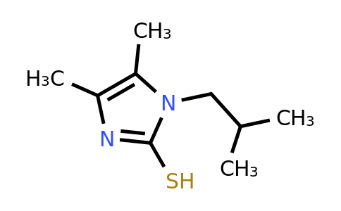 CAS 852217-79-9 | 4,5-dimethyl-1-(2-methylpropyl)-1H-imidazole-2-thiol