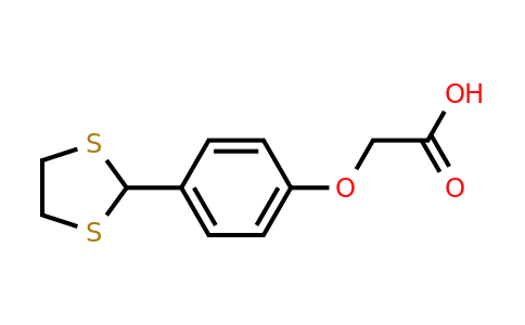 CAS 852218-15-6 | 2-[4-(1,3-dithiolan-2-yl)phenoxy]acetic acid