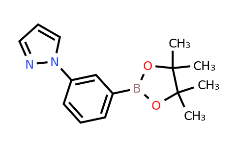 CAS 852227-94-2 | 1-[3-(4,4,5,5-Tetramethyl-1,3,2-dioxaborolan-2-YL)phenyl]-1H-pyrazole