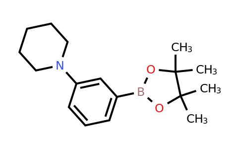 CAS 852227-97-5 | 1-[3-(4,4,5,5-Tetramethyl-1,3,2-dioxaborolan-2-YL)phenyl]piperidine