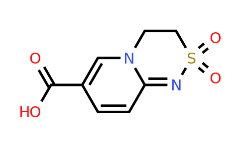 CAS 852296-86-7 | 2,2-dioxo-3H,4H-2lambda6-pyrido[2,1-c][1,2,4]thiadiazine-7-carboxylic acid