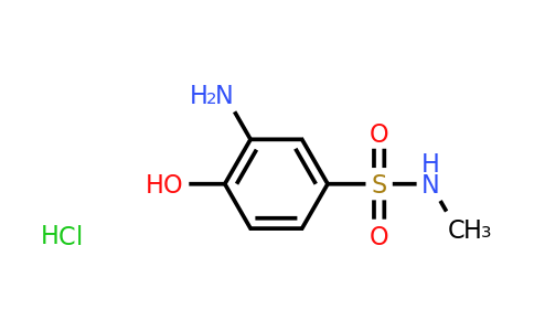 CAS 85237-56-5 | 3-Amino-4-hydroxy-N-methylbenzenesulfonamide hydrochloride
