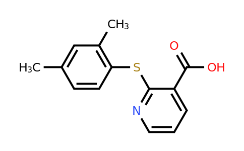 CAS 852388-70-6 | 2-[(2,4-dimethylphenyl)sulfanyl]pyridine-3-carboxylic acid