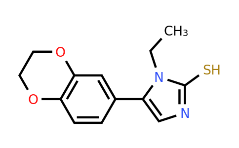 CAS 852388-84-2 | 5-(2,3-dihydro-1,4-benzodioxin-6-yl)-1-ethyl-1H-imidazole-2-thiol