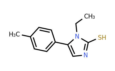 CAS 852388-94-4 | 1-ethyl-5-(4-methylphenyl)-1H-imidazole-2-thiol