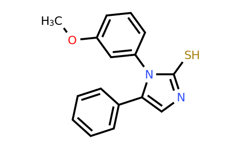 CAS 852388-95-5 | 1-(3-methoxyphenyl)-5-phenyl-1H-imidazole-2-thiol