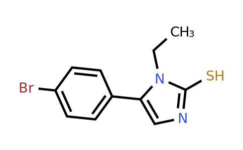 CAS 852388-98-8 | 5-(4-bromophenyl)-1-ethyl-1H-imidazole-2-thiol