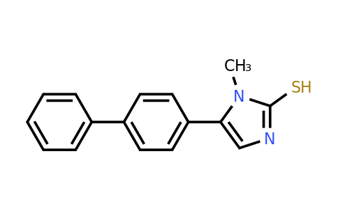 CAS 852389-00-5 | 1-methyl-5-(4-phenylphenyl)-1H-imidazole-2-thiol