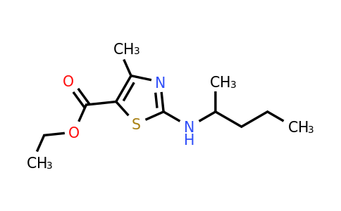 CAS 852389-01-6 | ethyl 4-methyl-2-[(pentan-2-yl)amino]-1,3-thiazole-5-carboxylate