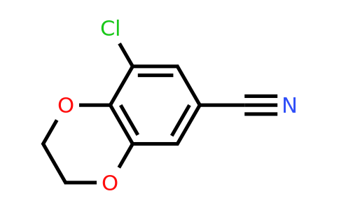 CAS 852389-10-7 | 8-chloro-2,3-dihydro-1,4-benzodioxine-6-carbonitrile
