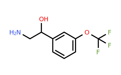 CAS 852392-18-8 | 2-amino-1-[3-(trifluoromethoxy)phenyl]ethan-1-ol