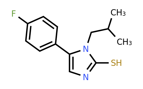 CAS 852399-69-0 | 5-(4-fluorophenyl)-1-(2-methylpropyl)-1H-imidazole-2-thiol