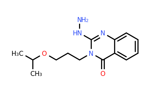 CAS 852399-73-6 | 2-hydrazinyl-3-[3-(propan-2-yloxy)propyl]-3,4-dihydroquinazolin-4-one