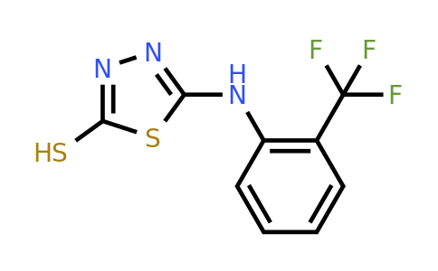 CAS 852399-74-7 | 5-{[2-(trifluoromethyl)phenyl]amino}-1,3,4-thiadiazole-2-thiol