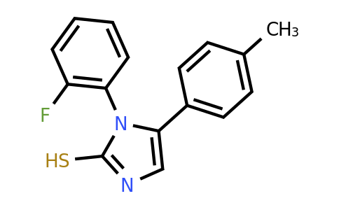 CAS 852399-76-9 | 1-(2-fluorophenyl)-5-(4-methylphenyl)-1H-imidazole-2-thiol