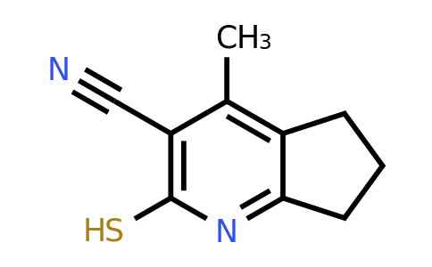 CAS 852399-78-1 | 4-methyl-2-sulfanyl-5H,6H,7H-cyclopenta[b]pyridine-3-carbonitrile