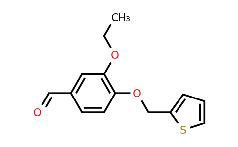 CAS 852399-80-5 | 3-ethoxy-4-[(thiophen-2-yl)methoxy]benzaldehyde