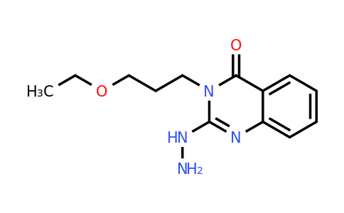 CAS 852399-86-1 | 3-(3-ethoxypropyl)-2-hydrazinyl-3,4-dihydroquinazolin-4-one