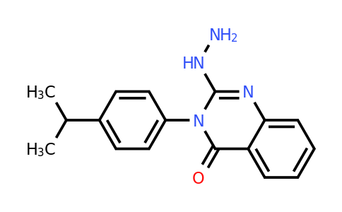 CAS 852399-89-4 | 2-hydrazinyl-3-[4-(propan-2-yl)phenyl]-3,4-dihydroquinazolin-4-one