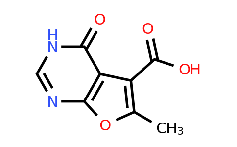 CAS 852399-94-1 | 6-methyl-4-oxo-3H,4H-furo[2,3-d]pyrimidine-5-carboxylic acid