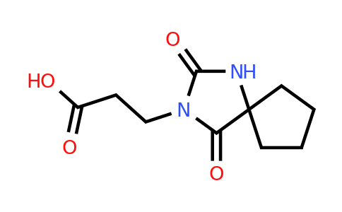 3-{2,4-dioxo-1,3-diazaspiro[4.4]nonan-3-yl}propanoic acid