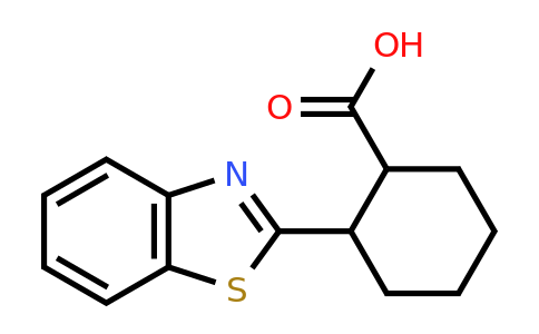 CAS 852400-09-0 | 2-(1,3-benzothiazol-2-yl)cyclohexane-1-carboxylic acid