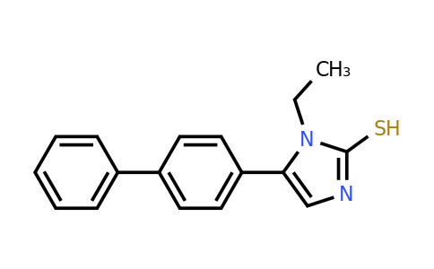 CAS 852400-19-2 | 1-ethyl-5-(4-phenylphenyl)-1H-imidazole-2-thiol