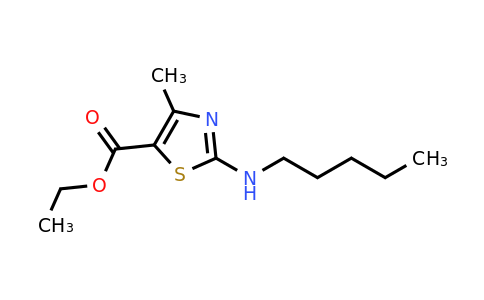 CAS 852400-27-2 | ethyl 4-methyl-2-(pentylamino)-1,3-thiazole-5-carboxylate
