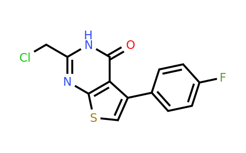 CAS 852400-39-6 | 2-(chloromethyl)-5-(4-fluorophenyl)-3H,4H-thieno[2,3-d]pyrimidin-4-one
