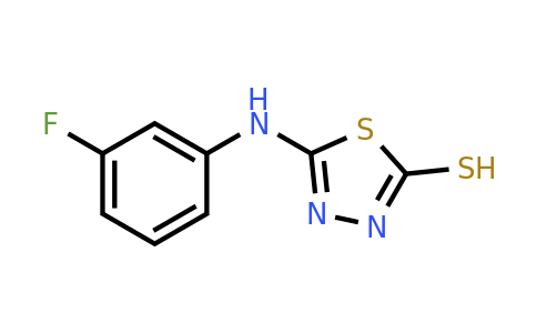 CAS 852400-49-8 | 5-[(3-fluorophenyl)amino]-1,3,4-thiadiazole-2-thiol