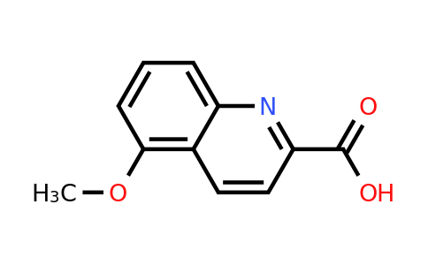 CAS 852402-70-1 | 5-Methoxyquinoline-2-carboxylic acid