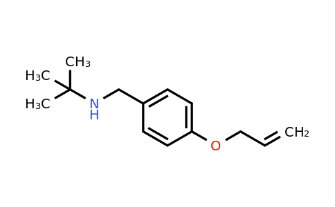 CAS 852404-80-9 | tert-butyl({[4-(prop-2-en-1-yloxy)phenyl]methyl})amine