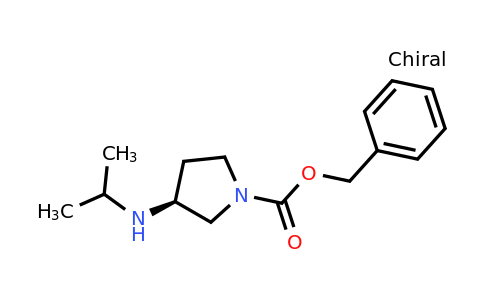 CAS 852484-55-0 | (S)-Benzyl 3-(isopropylamino)pyrrolidine-1-carboxylate