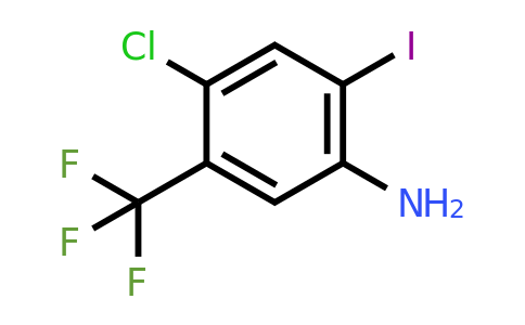 CAS 852569-36-9 | 4-Chloro-2-iodo-5-(trifluoromethyl)aniline