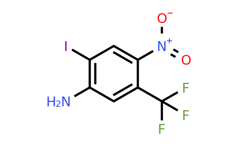 CAS 852569-37-0 | 2-Iodo-4-nitro-5-(trifluoromethyl)aniline