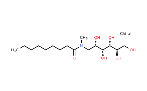 CAS 85261-19-4 | N-Methyl-N-((2S,3R,4R,5R)-2,3,4,5,6-pentahydroxyhexyl)nonanamide