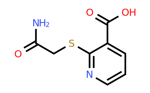 CAS 852695-22-8 | 2-[(carbamoylmethyl)sulfanyl]pyridine-3-carboxylic acid