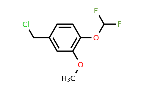 CAS 852706-06-0 | 4-(chloromethyl)-1-(difluoromethoxy)-2-methoxybenzene