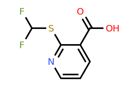 CAS 852706-16-2 | 2-[(difluoromethyl)sulfanyl]pyridine-3-carboxylic acid