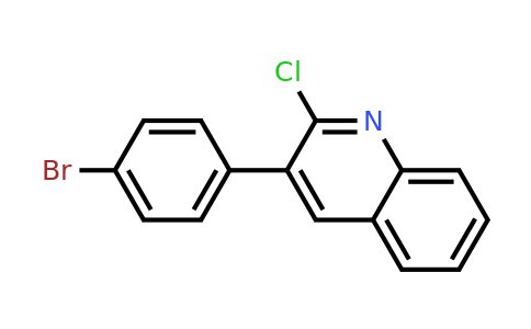 CAS 85274-82-4 | 3-(4-Bromophenyl)-2-chloroquinoline