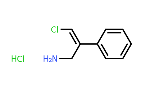 CAS 85278-24-6 | 3-Chloro-2-phenylprop-2-en-1-amine hydrochloride