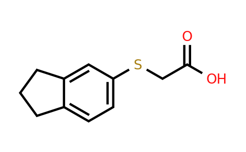 CAS 852840-42-7 | 2-(2,3-dihydro-1H-inden-5-ylsulfanyl)acetic acid