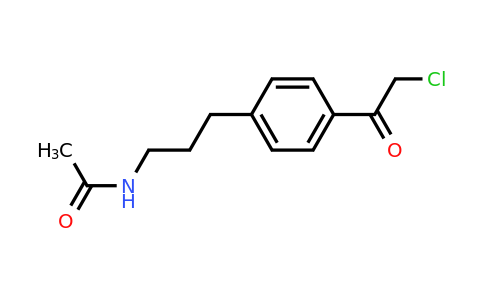CAS 852851-66-2 | N-{3-[4-(2-chloroacetyl)phenyl]propyl}acetamide