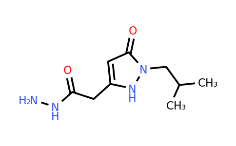 CAS 852851-72-0 | 2-[1-(2-methylpropyl)-5-oxo-2,5-dihydro-1H-pyrazol-3-yl]acetohydrazide