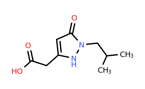 CAS 852851-73-1 | 2-[1-(2-methylpropyl)-5-oxo-2,5-dihydro-1H-pyrazol-3-yl]acetic acid