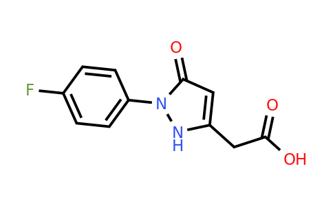 CAS 852851-74-2 | 2-[1-(4-fluorophenyl)-5-oxo-2,5-dihydro-1H-pyrazol-3-yl]acetic acid
